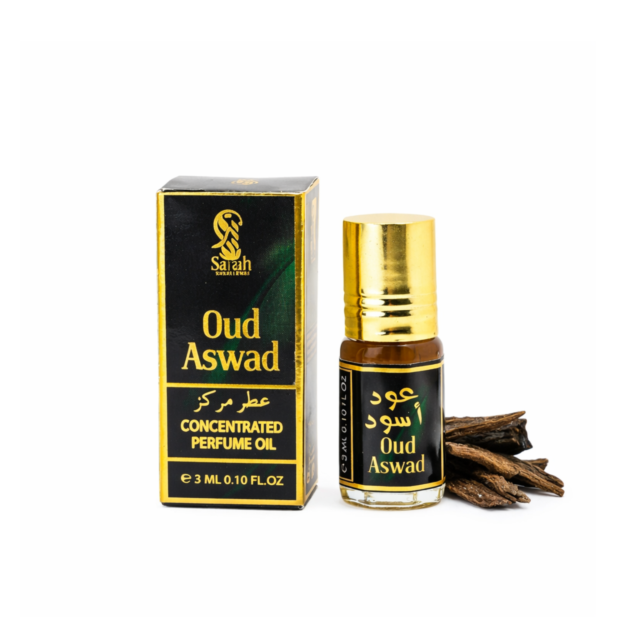 Парфюмно масло SARAH Creations Musc Oud aswad Унисекс 3 мл