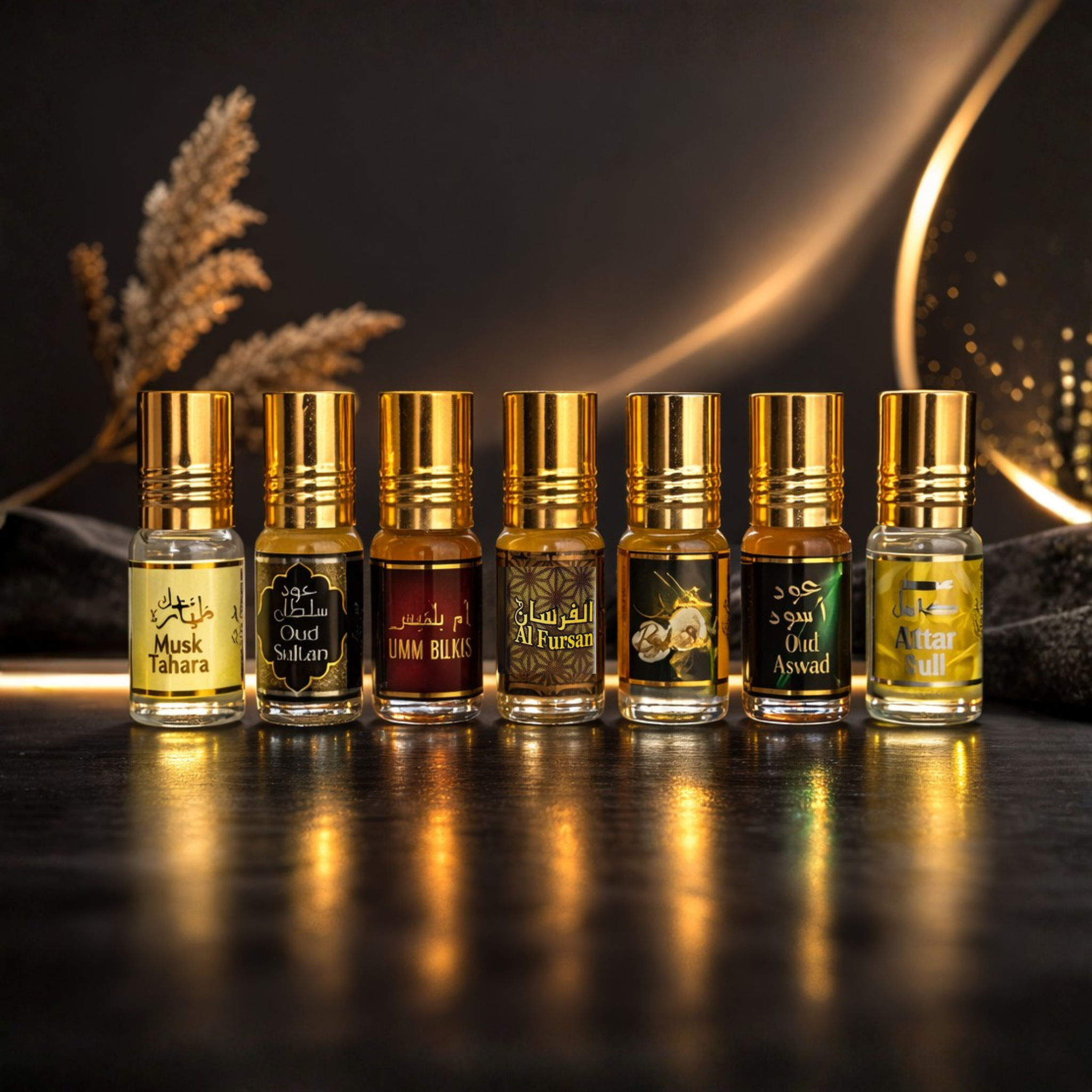 Комплект от 7 парфюмни масла Sarah Creations