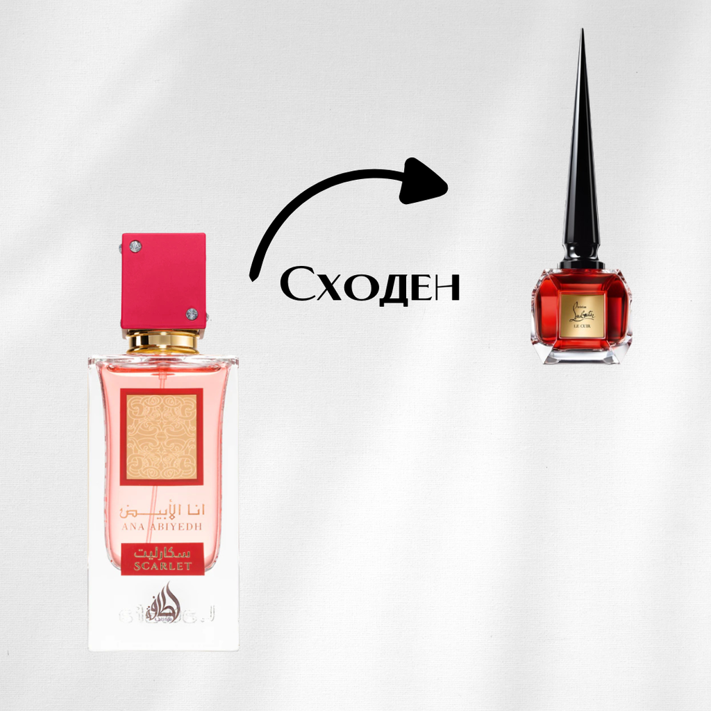 Lattafa Ana Abiyedh Scarlet EDP 60мл Унисекс