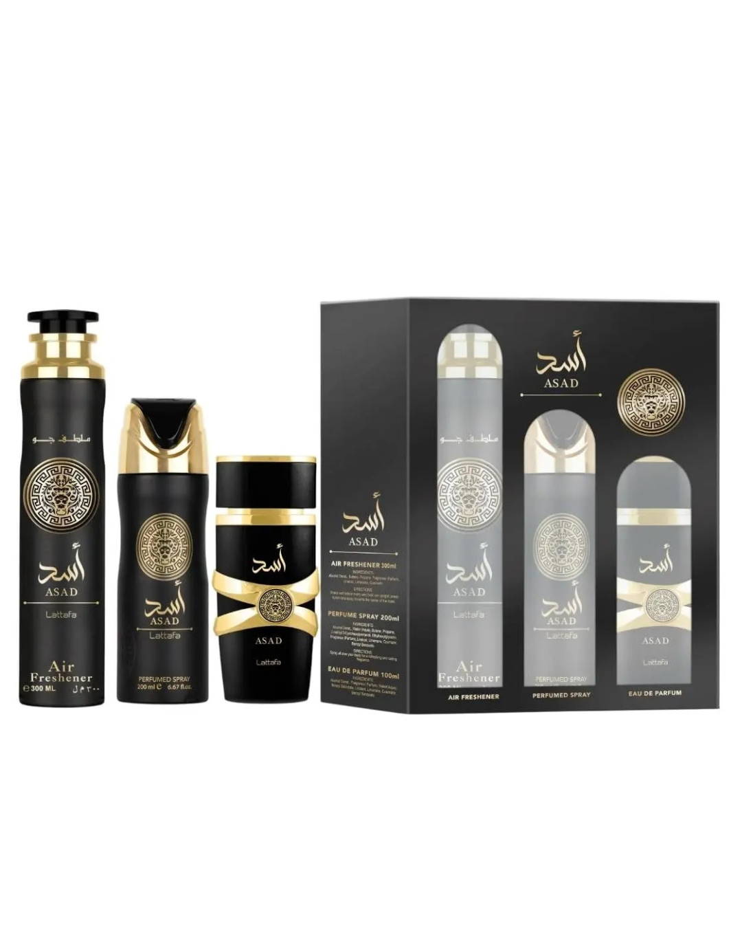 Мъжки комплект Lattafa Asad Gift Set