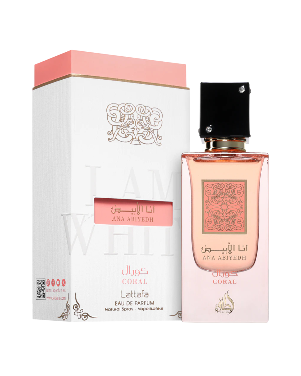 Lattafa Ana Abiyedh Coral EDP 60мл Унисекс