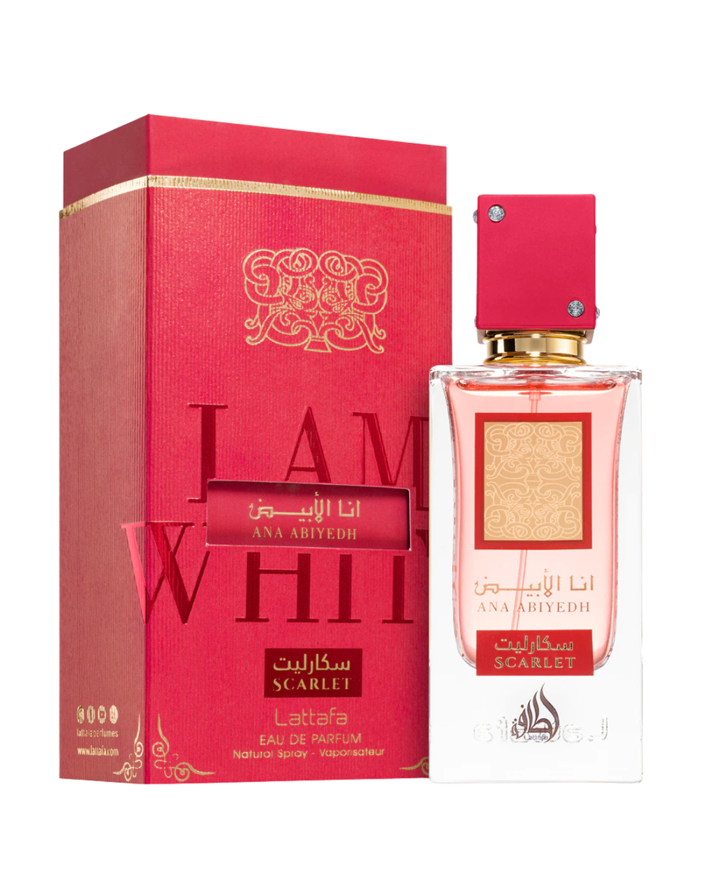 Lattafa Ana Abiyedh Scarlet EDP 60мл Унисекс