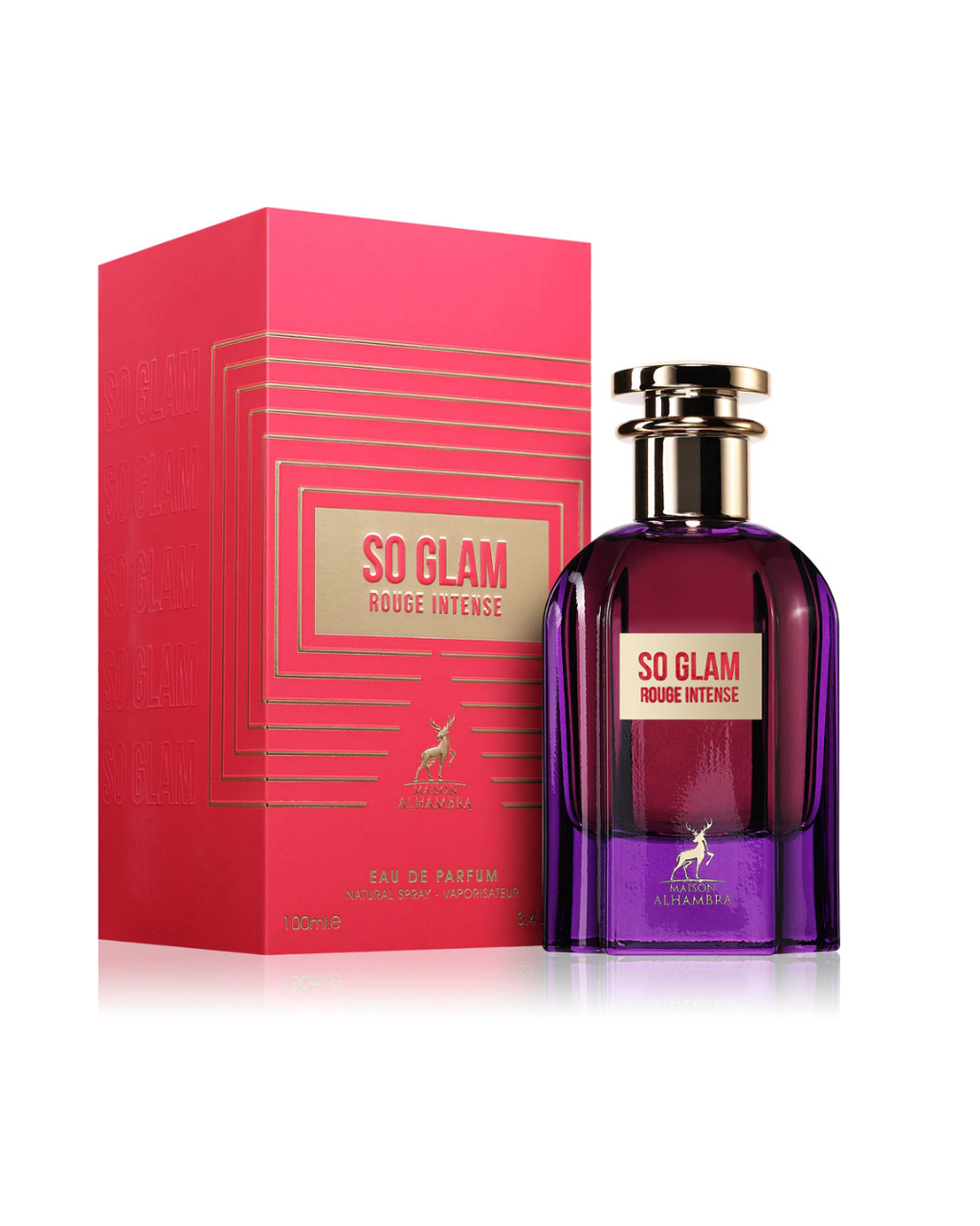 Maison Alhambra So Glam Rouge Intense EDP 100мл Дамски