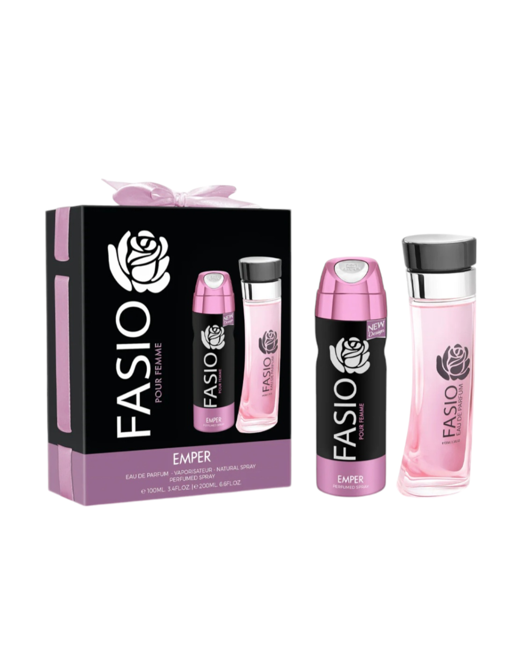 Emper Fasio Pour Femme EDP 100мл Подаръчен Комплект